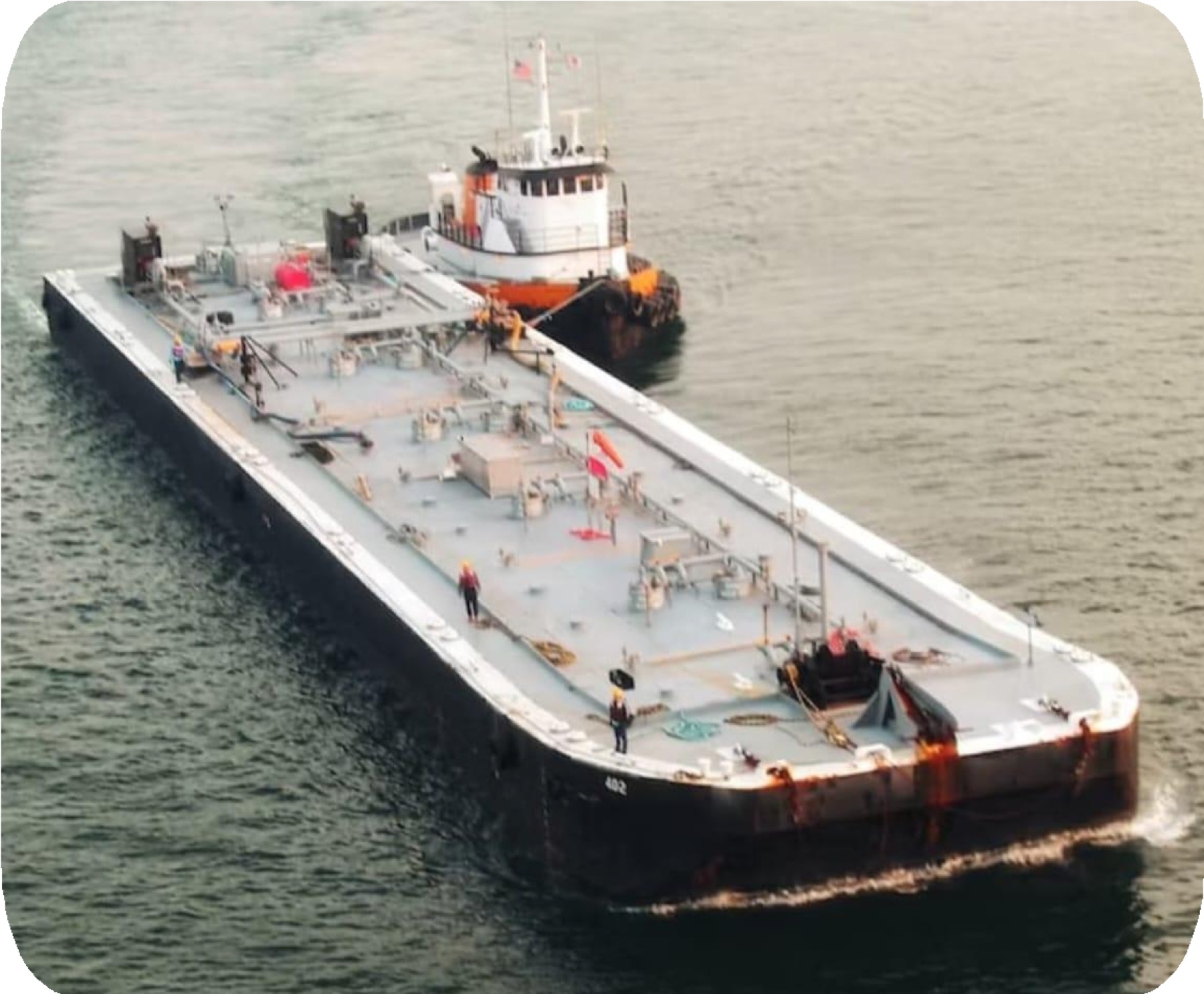 Tug and barge